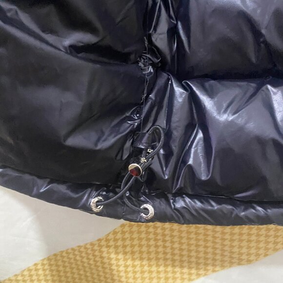 Moncler Black Puffer Vest - Distinctive Hood - Picture 2 of 14